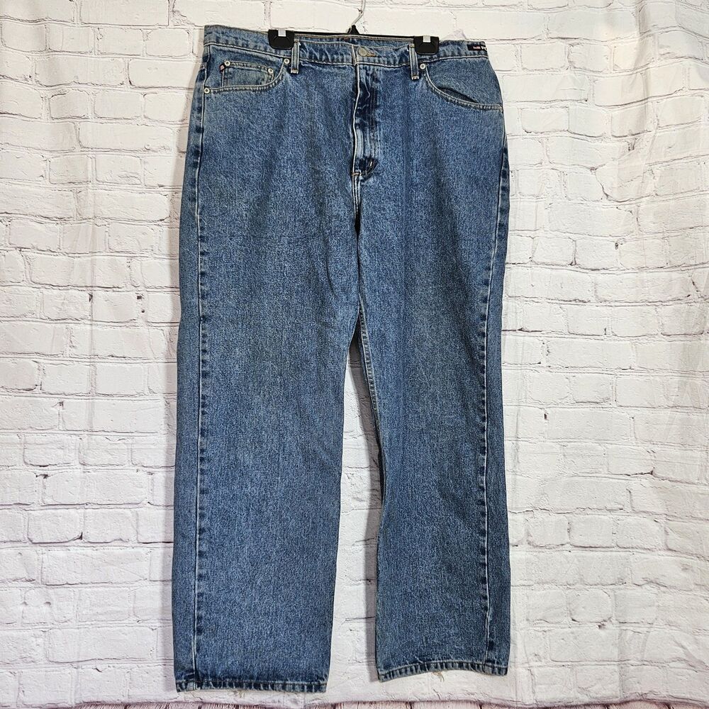 Vintage Ralph Lauren Polo Jeans Co Mens 38x30 Distressed Pants 67 Loose Fit